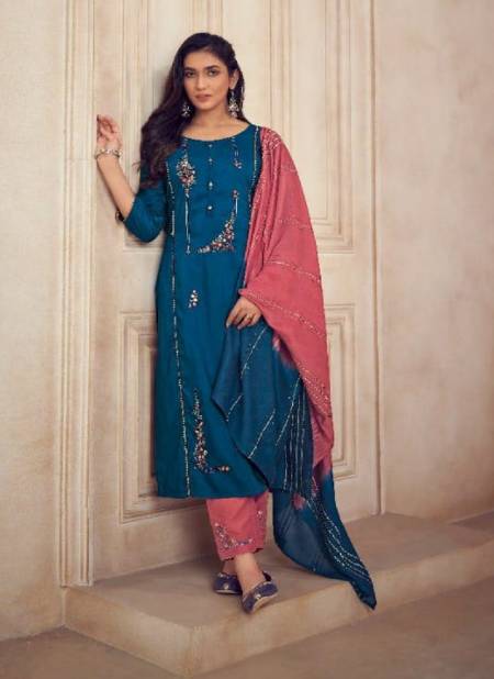  Mayra 1 Fancy Festive Wear Chinon Silk Readymade Suit Collection Catalog